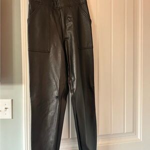 Spanx Faux Leather Joggers